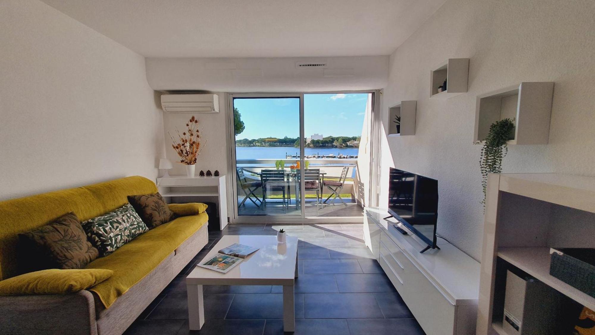 L'Olympe Vue Lac Parking Clim Wifi - Rossiconciergerie - Linge Inclus La Grande-Motte Kültér fotó