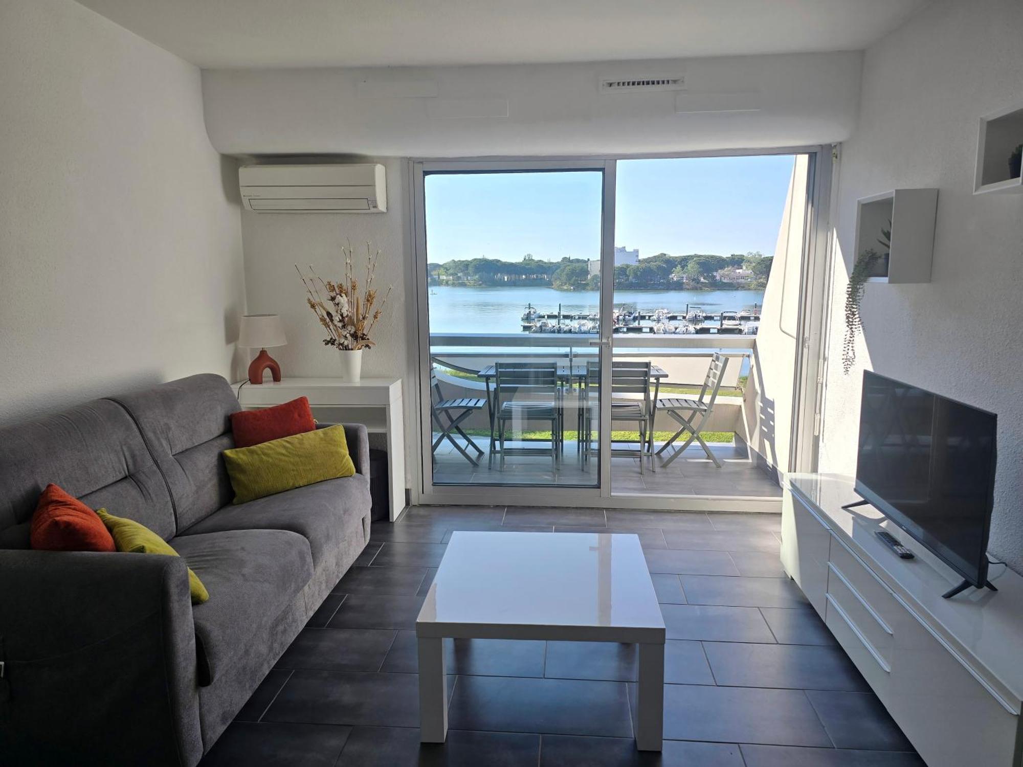 L'Olympe Vue Lac Parking Clim Wifi - Rossiconciergerie - Linge Inclus La Grande-Motte Kültér fotó