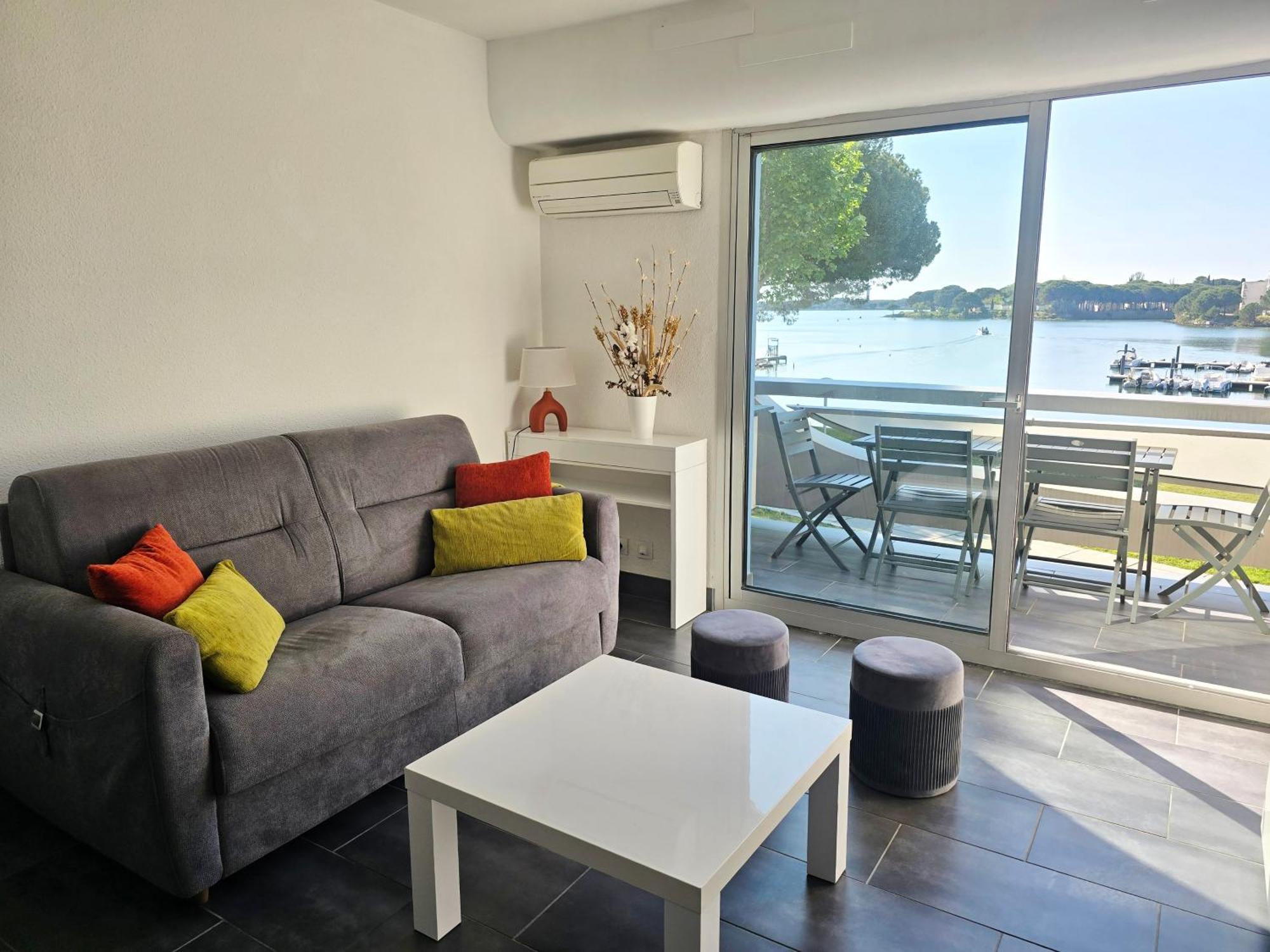 L'Olympe Vue Lac Parking Clim Wifi - Rossiconciergerie - Linge Inclus La Grande-Motte Kültér fotó