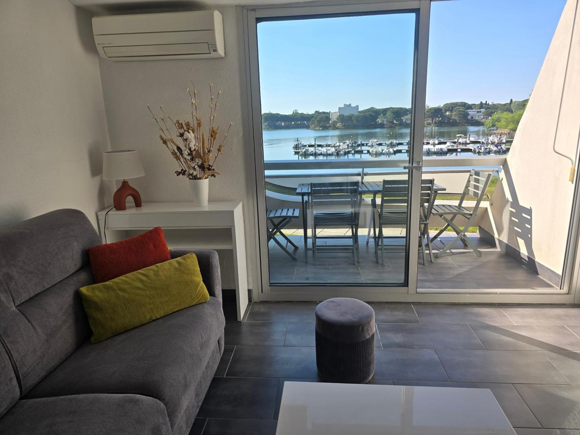 L'Olympe Vue Lac Parking Clim Wifi - Rossiconciergerie - Linge Inclus La Grande-Motte Kültér fotó